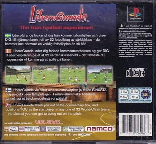 LiberoGrande - PS1 (B Grade) (Genbrug)